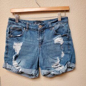 Boom Boom Jeans Denim Shorts Factory Destroyed (WSH102)